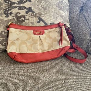 Medium size crossbody Coach purse